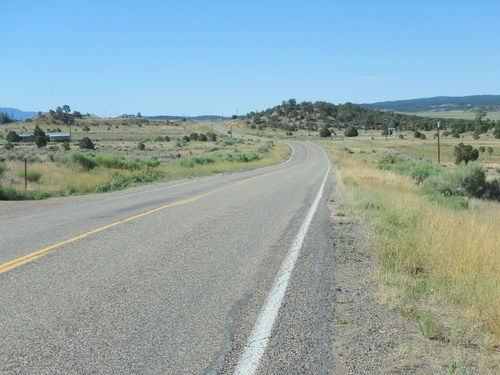 GDMBR: Heading south on NM-112 .